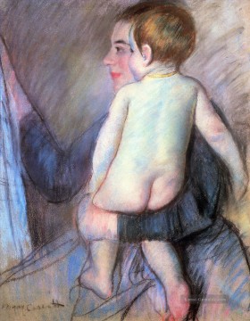 Mary Cassatt Werke - am Fenster Mutter Kinder Mary Cassatt